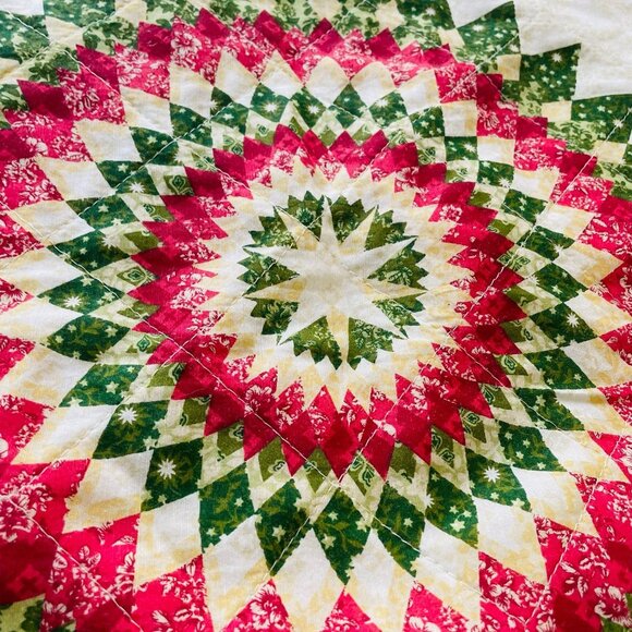 Quilted Pillow Shams Covers Set Southwestern Country Pattern King Size u - Picture 3 of 4